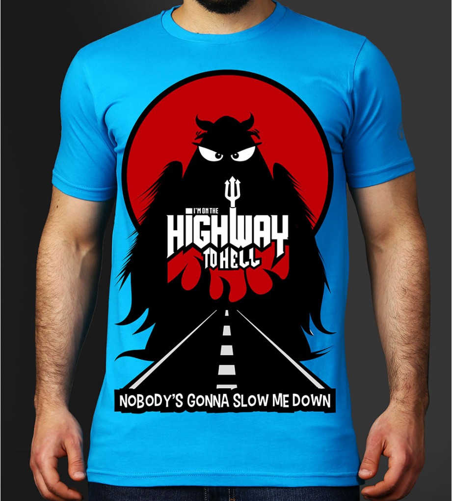 Highway to Hell - Turquoise  