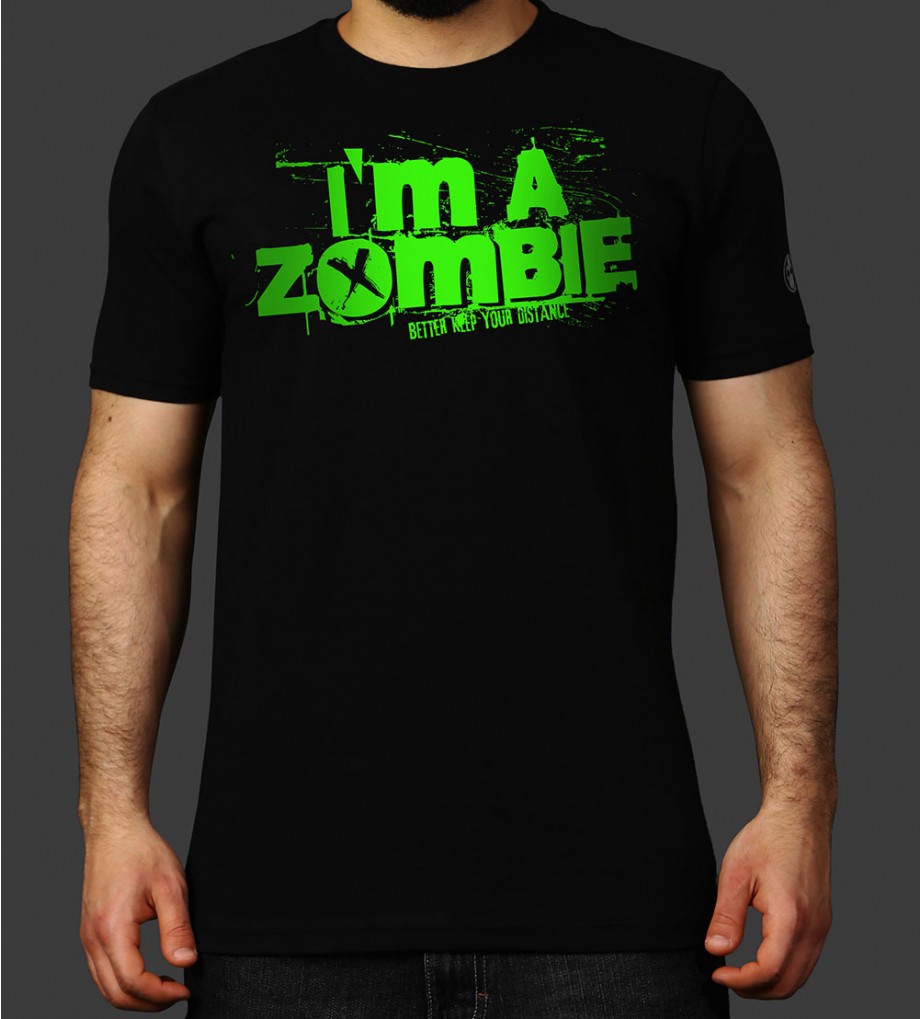 I am a Zombie - Black