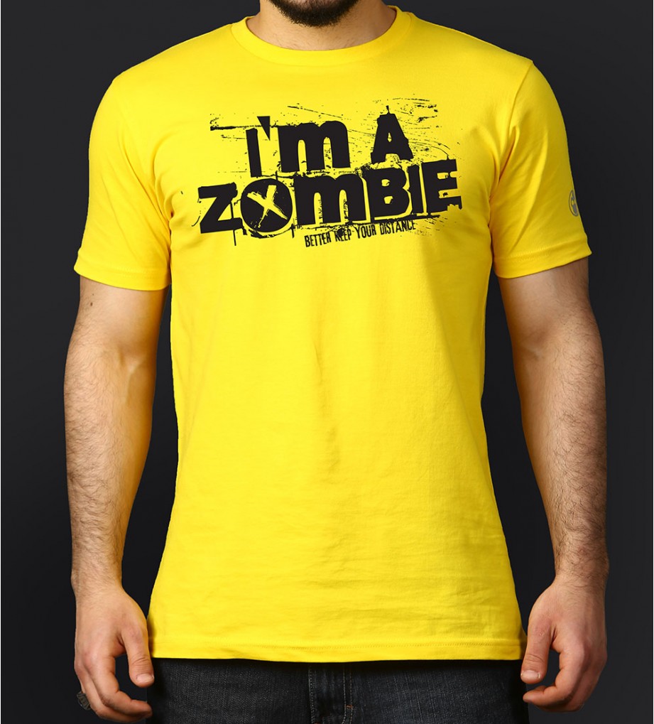 I am a Zombie - Yellow
