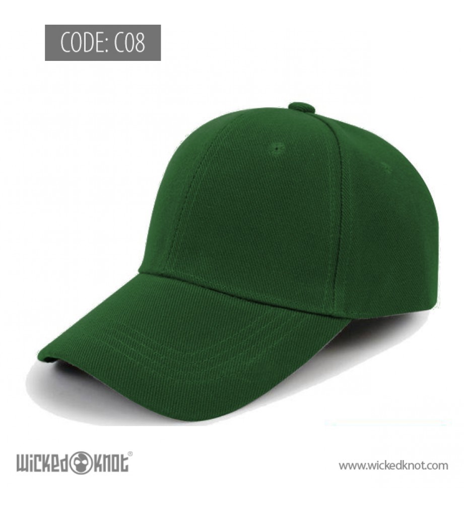 WickedKnot Dark Green Cap