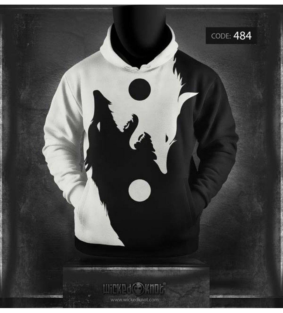 Double Wolf Hoodie