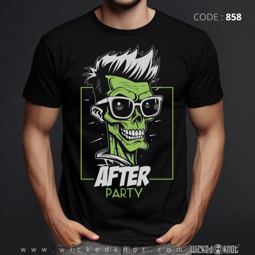 After Party Zombie Tshirt