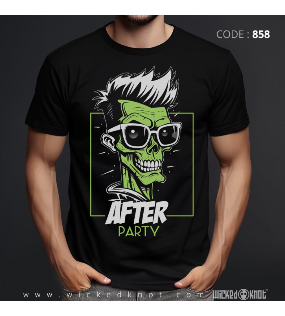 After Party Zombie Tshirt