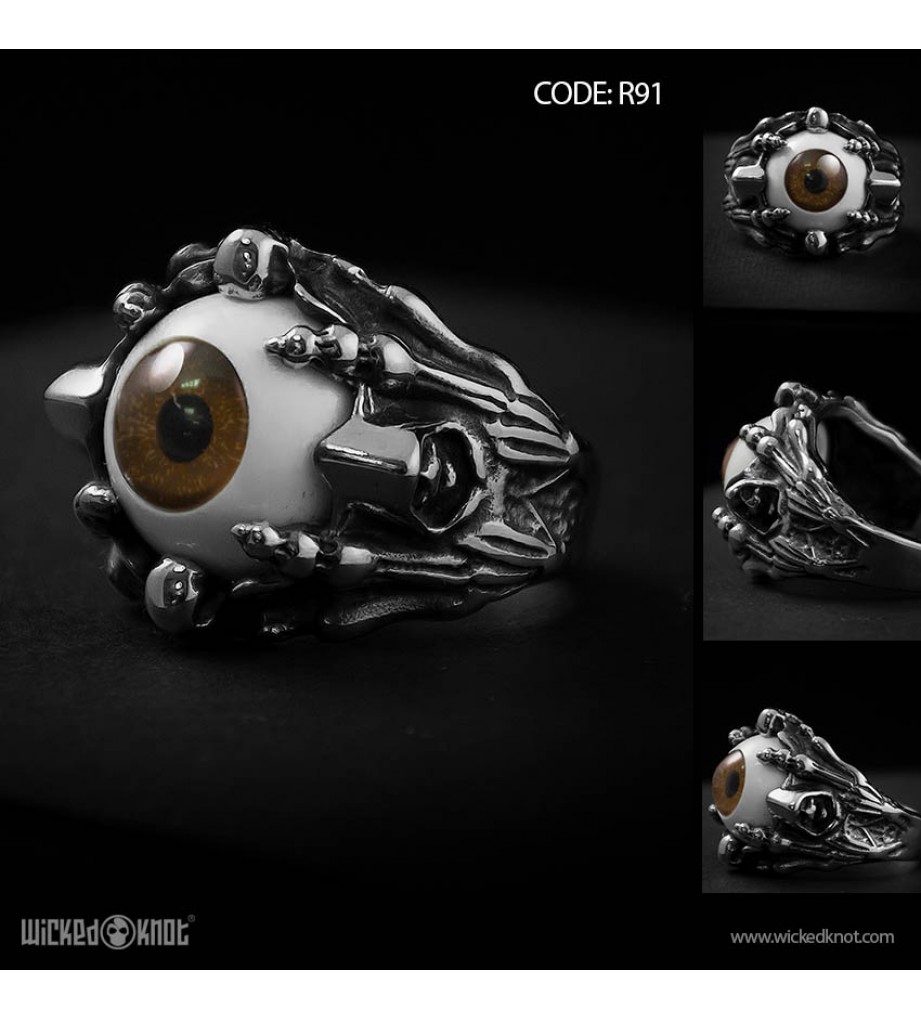 Eyeball- Stainless Steel Ring