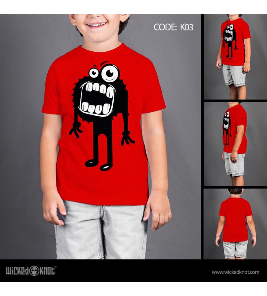 Angry Red - Boys T-Shirt