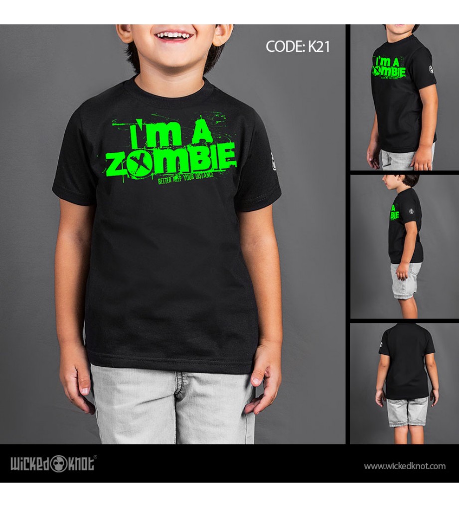 I Am A Zombie - Boys T-Shirt