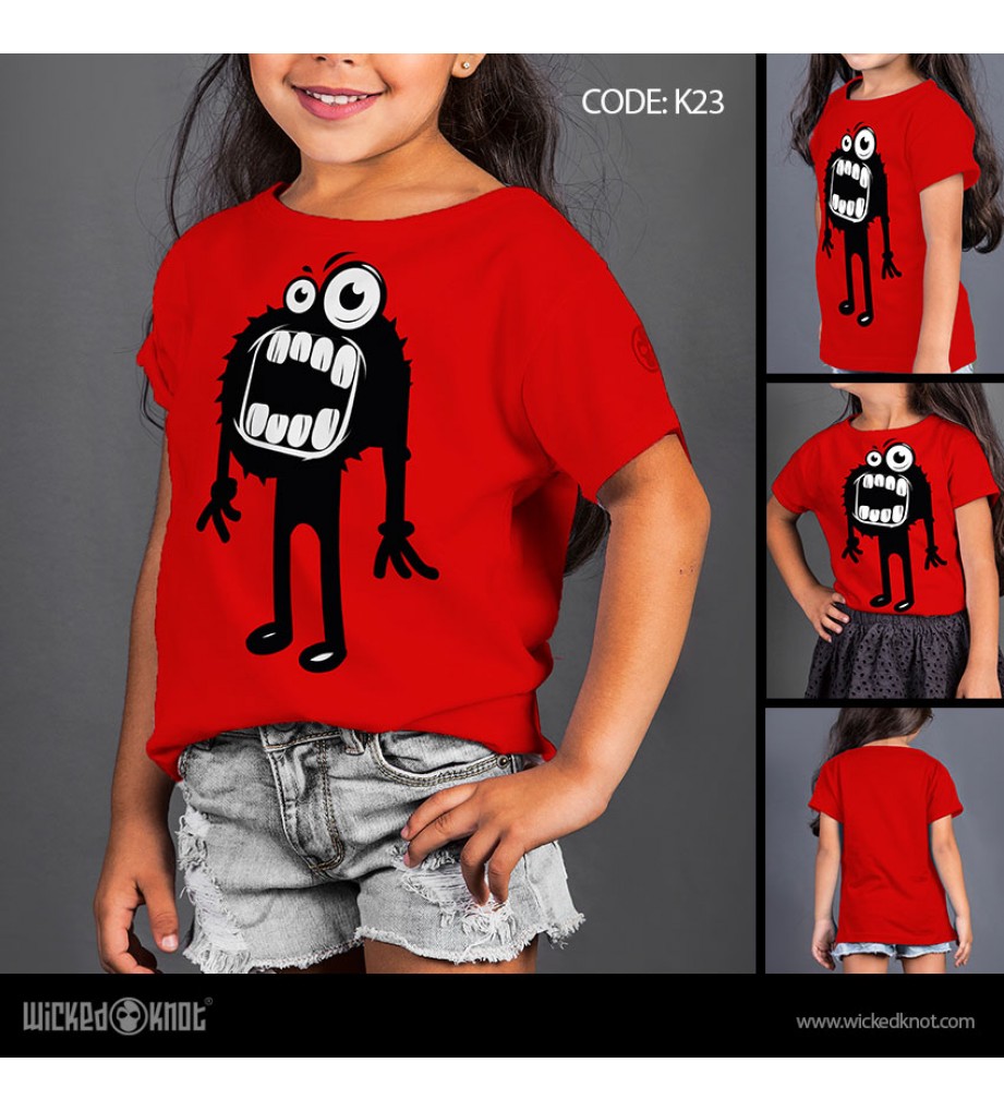 Angry Red - Girls T-Shirt