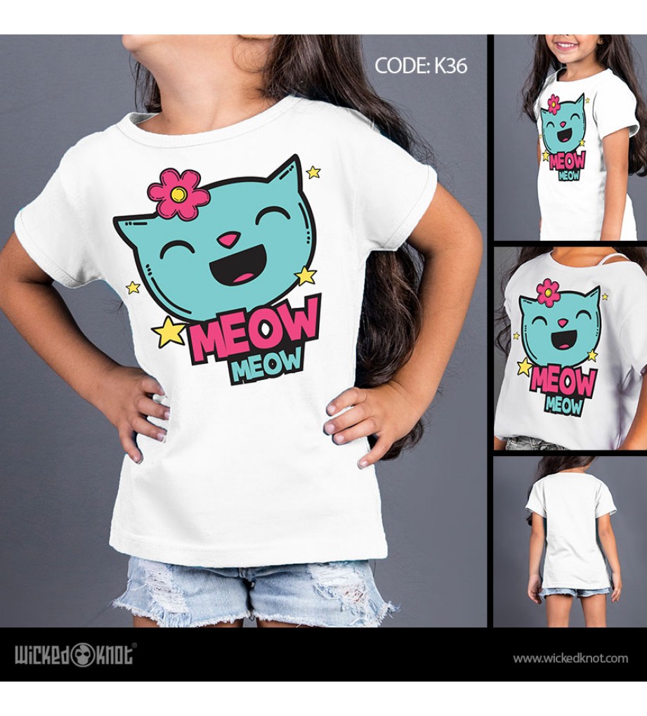 Meow White - Girls T-Shirt
