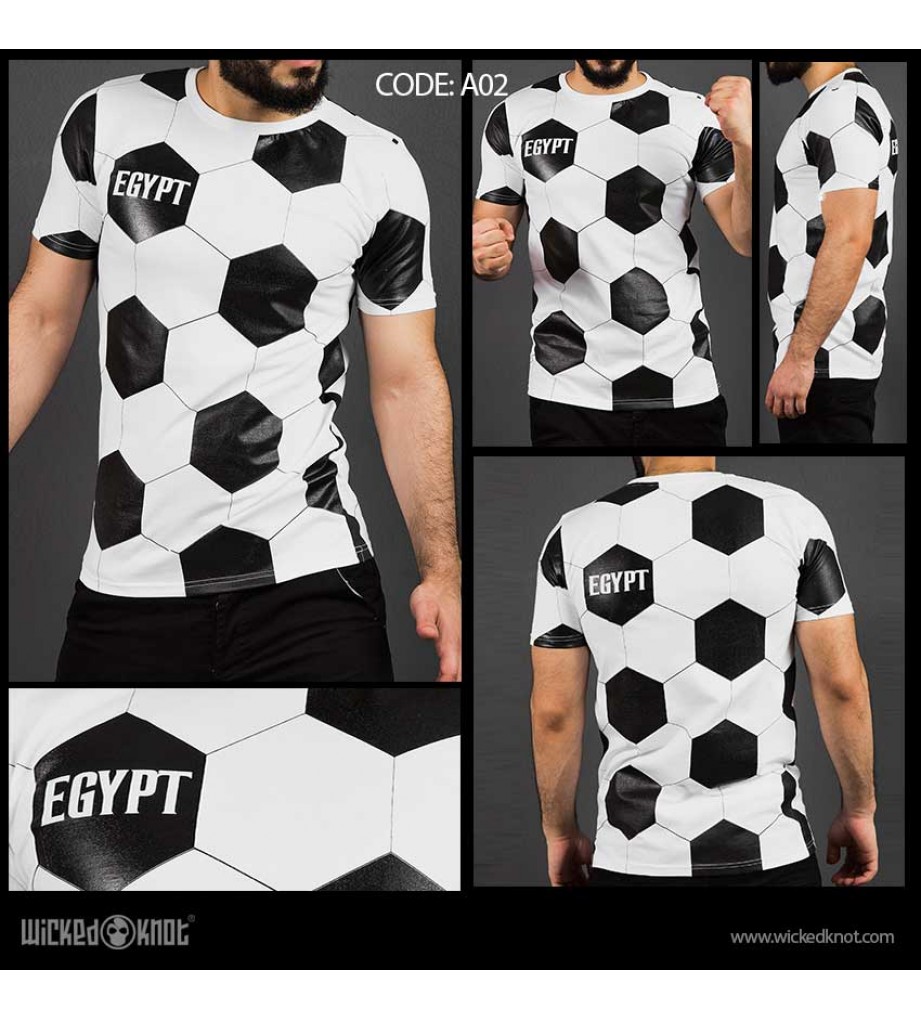 Soccer Ball Pattern Top