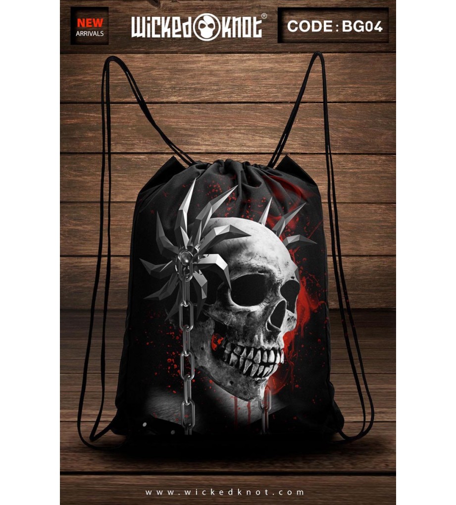 Killer Skull Sake Bag