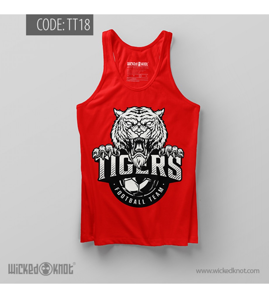 Tigers Red Top Tank